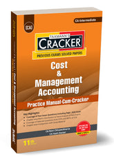 Taxmann Cracker - Cost and Management Accounting book for CA Intermediate by Ravi Chhawchharia, Yash Doctor